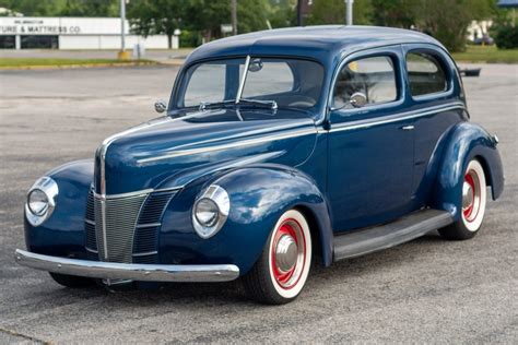 327 Powered 1940 Ford Deluxe Tudor Sedan For Sale On Bat Auctions