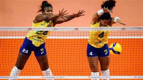 Volleyball World On Twitter Vnl Match Result Brazil