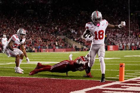 Ohio State Buckeyes Marvin Harrison Jr Shines In Heisman Trophy Worthy