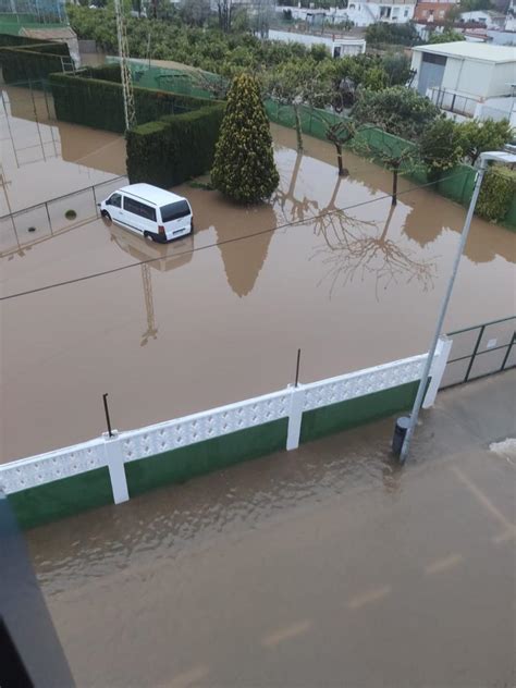 Inundaciones En El Litoral De Almassora Y Burriana Tras Una Noche De