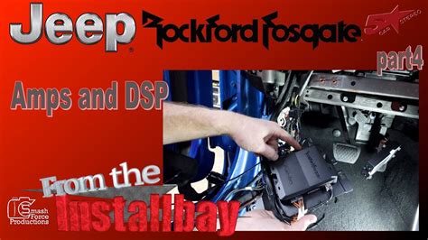 The Amps And Dsp Go In Rockford Fosgate Jeep Jl Kit From The Bay Part 4 Youtube