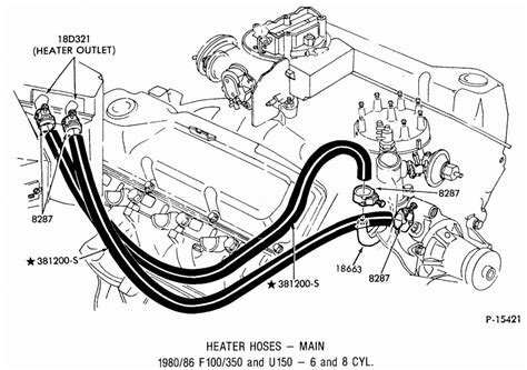 1992 Ford F150 Heater Hose Diagram