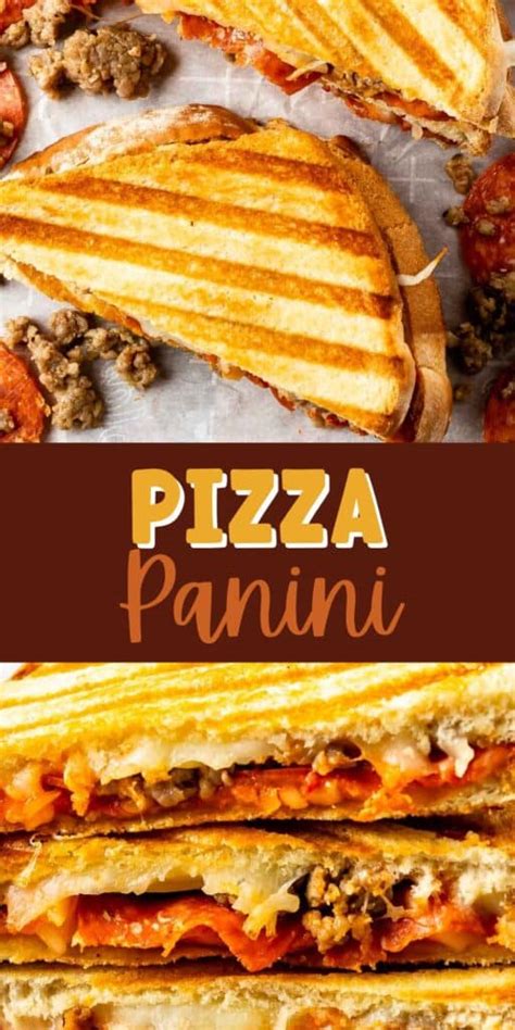 Pizza Panini Easy Good Ideas