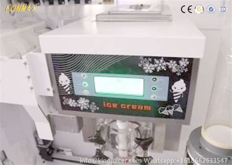 Unmanned Frozen Yogurt Vending Machine Fast Cooling