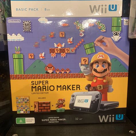 Nintendo Wii U Super Mario Maker Bundle Jp Consolevariations