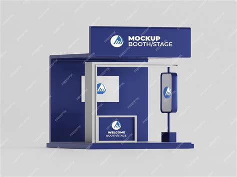 Premium Psd Exhibition Booth Mockup