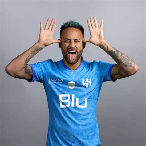 Neymar Es Presentado Oficialmente En El Al Hilal De Arabia Saudita