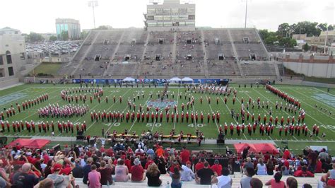 Jacksonville State University Marching Southerners Band Halftime Show