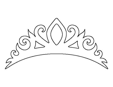 Printable Tiara Template