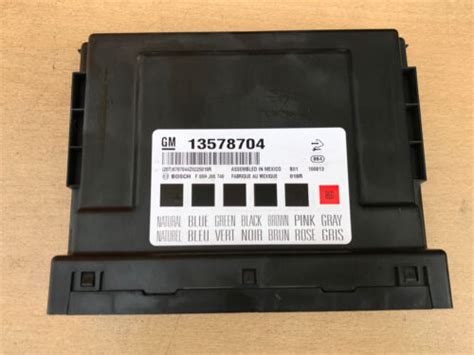 Vauxhall Insignia A Mk Bcm Body Control Ecu Module Unit