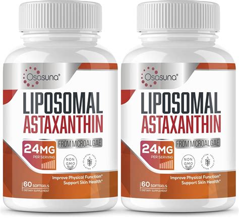 Amazon Astaxanthin Mg Liposomal Astaxanthin Supplements For