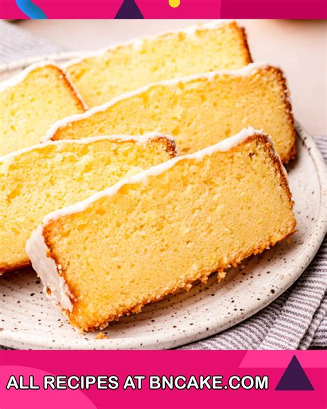 Luscious Lemon Loaf Bncake Useful Informations About Cake