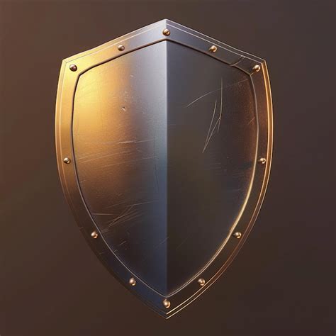 3D Shield Icon Protection And Defense Logo Illustration Premium AI