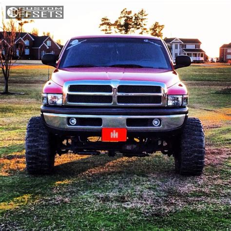 Wheel Offset 1998 Dodge Ram 1500 Super Aggressive 3 Suspension Lift 6 Custom Rims Custom Offsets