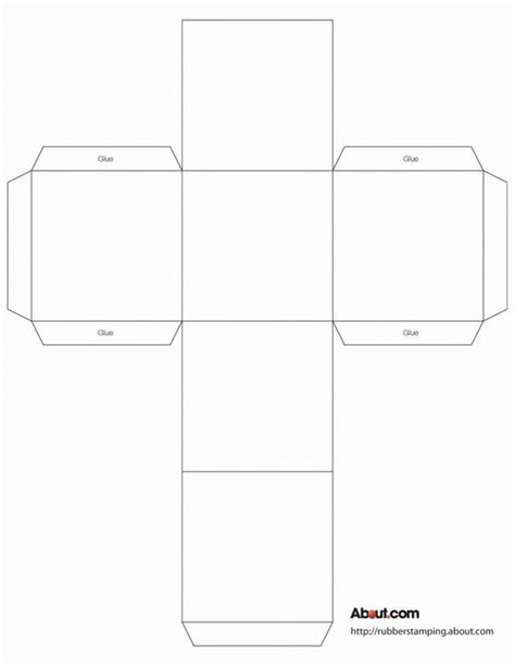 1 Inch Cube Template Pdf - PDF Template