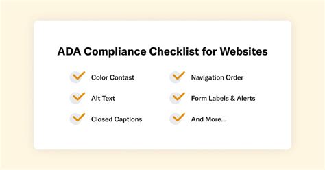 Ada Compliance Checklist 11 Steps For Websites