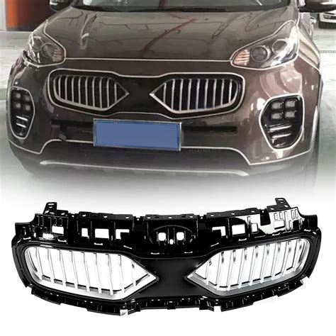 Buy Abs Front Bumper Grille Racing Upper Grill Spoiler For Kia Sportage