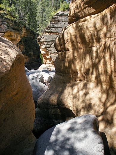 Pumphouse Wash Slot Canyon Near Sedona Arizona