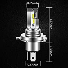 Dzg H Hb Motorcycle Led Headlight Bulb H Led Bulb All In One