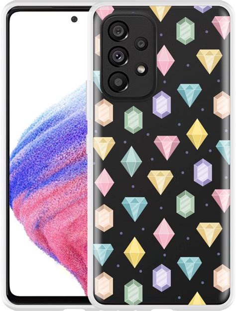 Samsung Galaxy A53 Hoesje Diamonds Designed By Cazy Bol