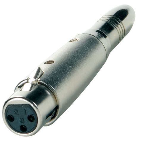 Adaptador Xlr P Hembra A Jack Mm Hembra Mono Electronica Bf Sl