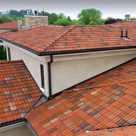 Synthetic Spanish Roof Tiles Composite Faux Barrel Tile Roofing Artofit