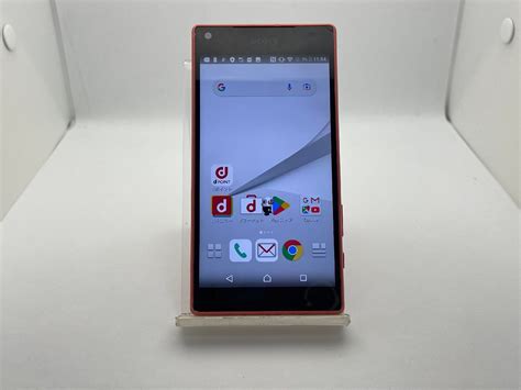 ジャンク 液晶 背面割れ Sony Xperia Z5 Compact So 02h Docomo解除版simフリー コーラル Nw利用制限〇 本体 1 A 88387android｜売買