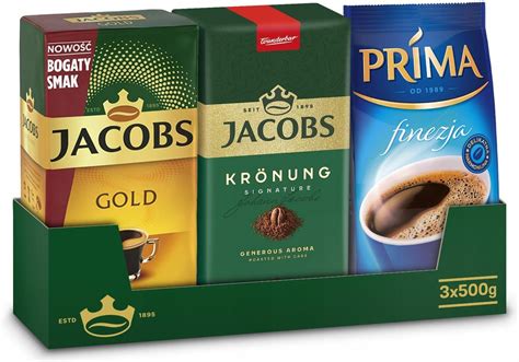 Kawa Jacobs Mielona Zestaw Gold Kronung Prima Finezja X G Ceny I