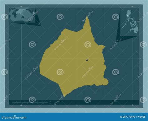 Tarlac Philippines Solid Capital Stock Illustration Illustration