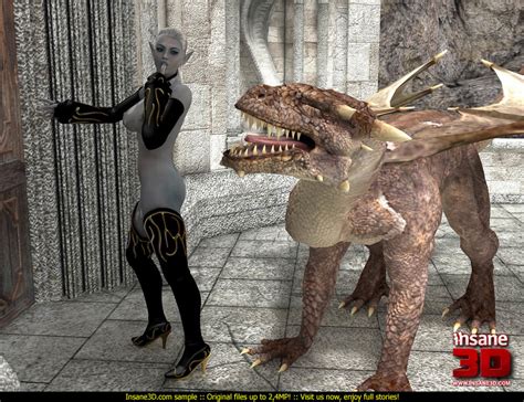 Super Horny Dinosaur Fucks A Busty Elf Girl CartoonTube XXX