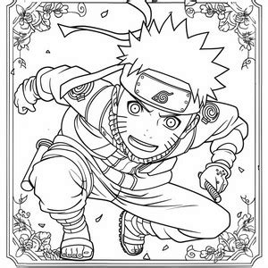 Desenhos de Naruto para colorir