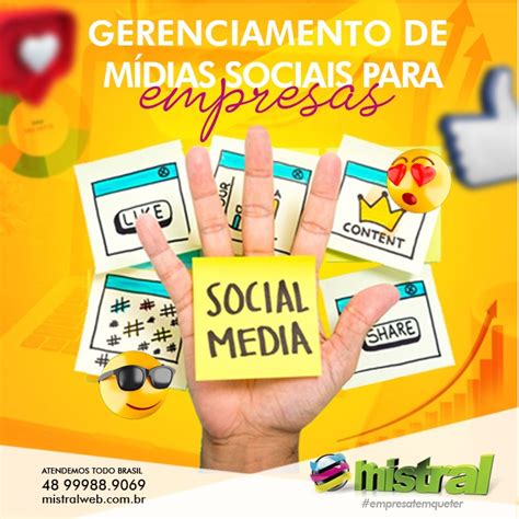 Gerenciamento De Mídias Sociais Para Empresas Mistral Marketing