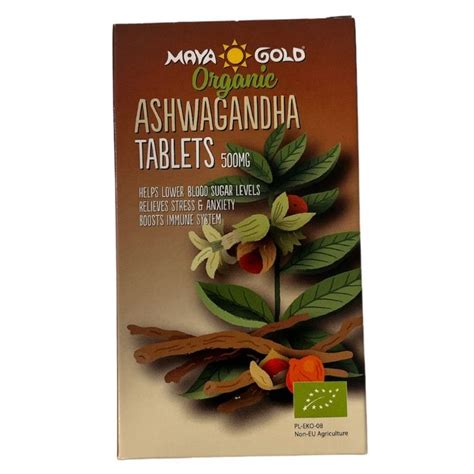 Ashwagandha Bio 500 Mg 200 Tablete Maya Gold Farmacia Tei Online