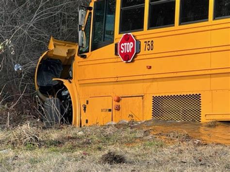 Two Injured In Collision Between Johnston County School Bus And