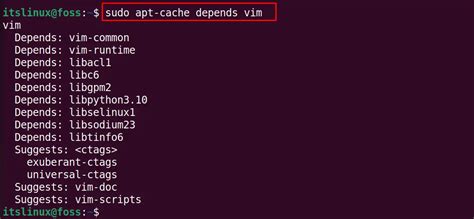 How To Check Dependencies Of A Package In Ubuntu 22 04 Its Linux FOSS