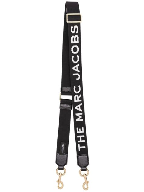 The Logo Webbing Strap Fra Marc Jacobs I Blackgold →