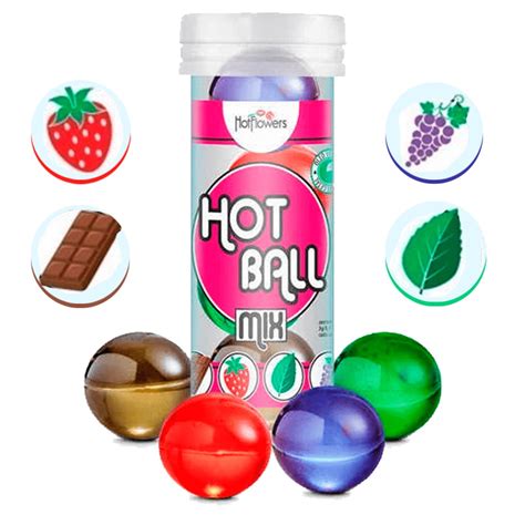 Kit Bolinhas Lubrificantes Explosivas Sabores Hot Ball Mix Hot Flowers Shopee Brasil