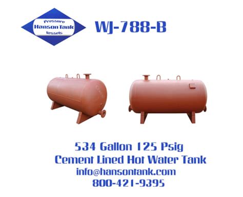 Hanson News Hanson Tank Asme Code Pressure Vessel Mfg