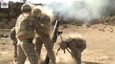 Us Army Infantry Live Fire Mortar Exercise Youtube