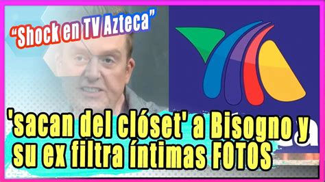 Shock en TV Azteca Tras ruptura sacan del clóset a Bisogno y su ex