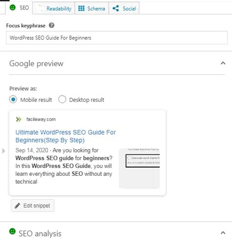 WordPress SEO Guide For Beginners 2024 FacileWay