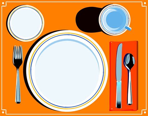 Table setting Dinner Plate , Table Setting transparent background PNG ...