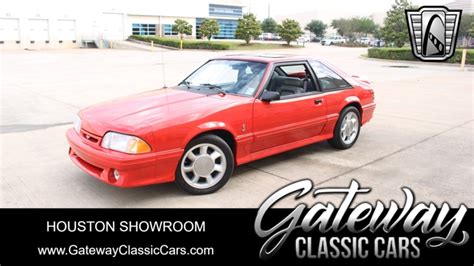 1993 Ford Mustang Is Listed Sold On Classicdigest In Houston By Gateway Classic Cars For 59000