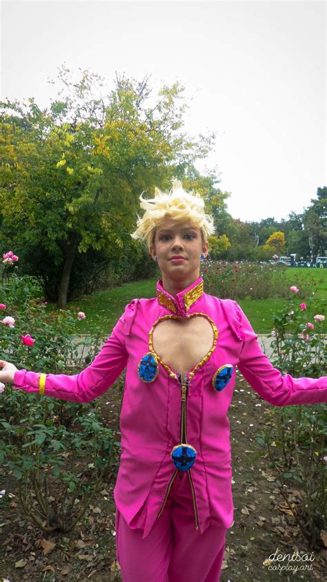 Jojo Bizarre Adventure Golden Wind Giorno Giovanna By Denisoicosplayer