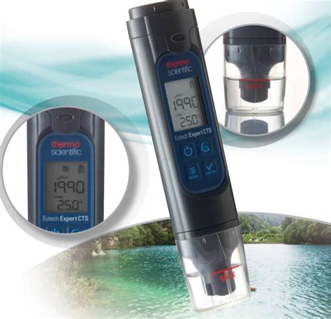 Eutech Expert Cts Ec Tds Salt Waterproof Ec Meter Eugardencenter