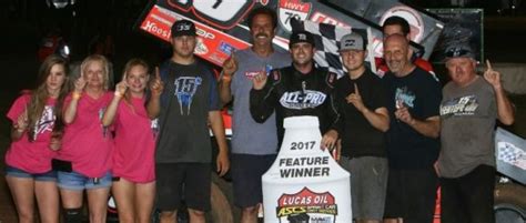 Hafertepe Continues Lucas Oil ASCS Domination At Lawton Speedway