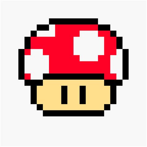 Stl File Mario Mushroom Pixelart 3d・3d Printable Model To Download・cults