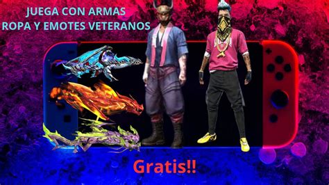 Como jugar con ropa veterana todas las armas evolutivas al máximo y