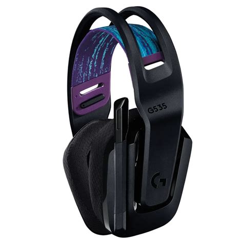 Logitech G535 Lightspeed Wireless Rgb Gaming Headset Black 981 000973 Mwave