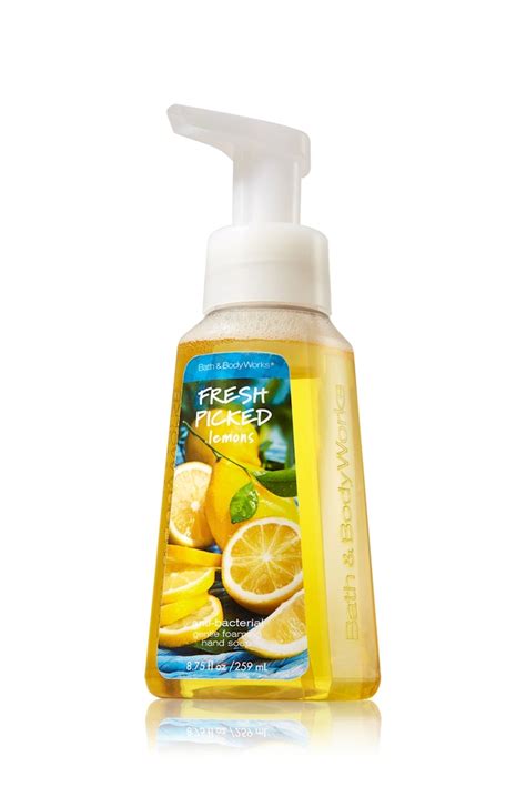 Bath And Body Works Fresh Picked Lemon Anti Bacterial Gentle Foaming Hand Soap Bath And Body